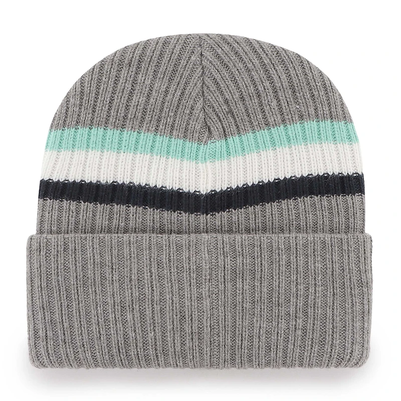 Men's '47 Charcoal Seattle Kraken Highline Cuffed Knit Hat