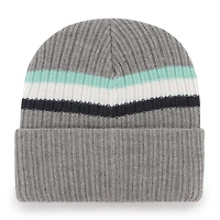 Men's '47 Charcoal Seattle Kraken Highline Cuffed Knit Hat