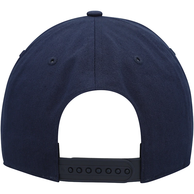 Casquette '47 Deep Sea Blue Seattle Kraken Block Arch Hitch Snapback pour homme