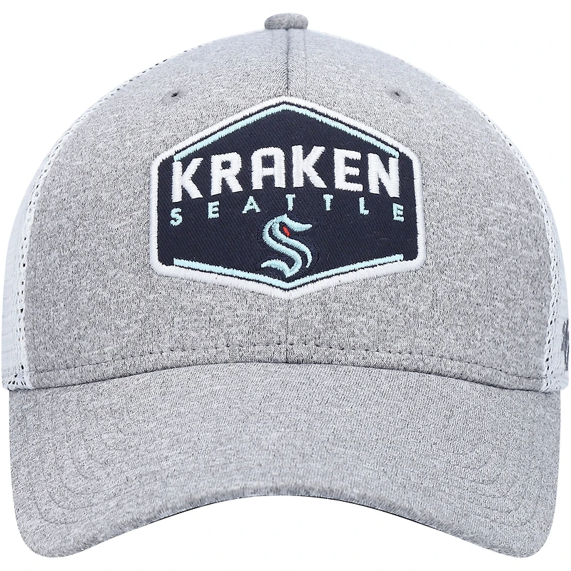 Casquette '47 grise Seattle Kraken Hitch Contender Flex pour hommes