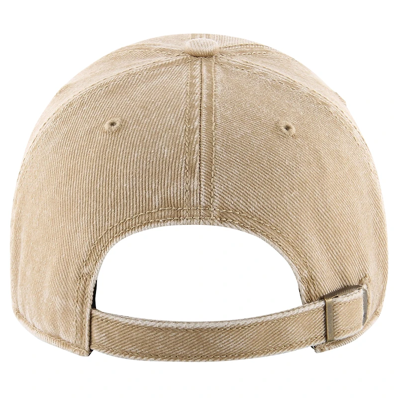 Men's '47 Khaki Seattle Kraken  Earldor Clean Up Adjustable Hat