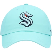 Casquette réglable '47 Seattle Kraken Logo Clean Up bleu clair pour homme