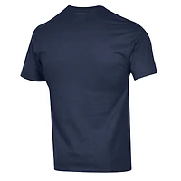 Men's Champion Navy Seattle Kraken Primary Logo T-Shirt