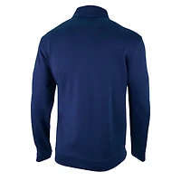 Veste Columbia Deep Sea Blue Seattle Kraken Wickham Hills Omni-Wick Quarter-Zip pour hommes