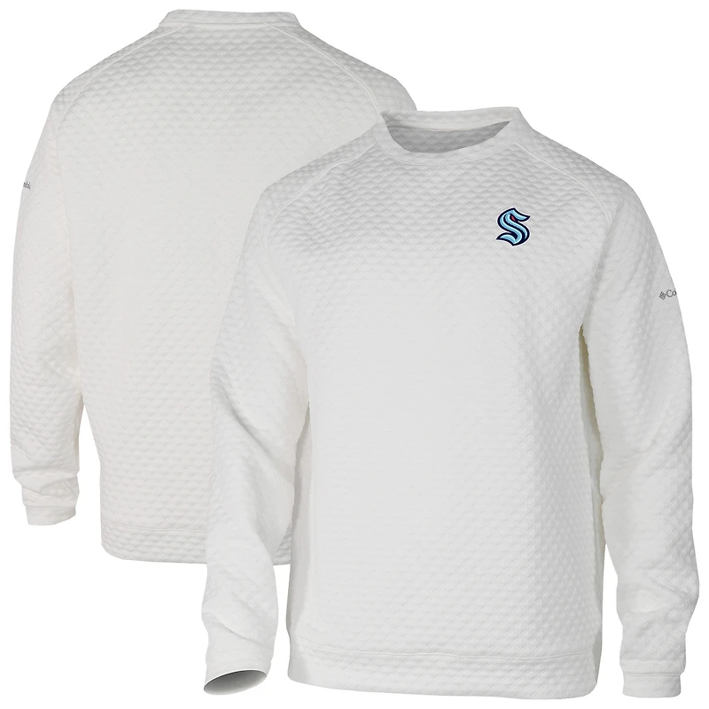Men's Columbia  White Seattle Kraken The Finder Sweatshirt