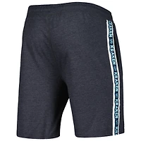 Men's Concepts Sport  Charcoal Seattle Kraken Team Stripe Shorts