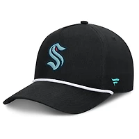 Men's Fanatics Black Seattle Kraken Authentic Pro Alt Jersey A-Frame Adjustable Hat