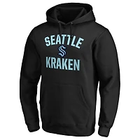 Sweat à capuche noir Seattle Kraken Big & Tall Victory Arch de marque Fanatics pour hommes