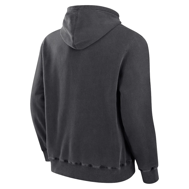 Sweat à capuche en polaire noir Seattle Kraken pour hommes Fanatics fabriqué au Canada