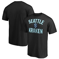 T-shirt noir Seattle Kraken Victory Arch de marque Fanatics pour homme