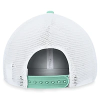 Men's Fanatics Deep Sea Blue/White Seattle Kraken Fundamental Adjustable Hat