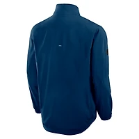 Men's Fanatics  Deep Sea Blue Seattle Kraken Authentic Pro Rink Coaches Full-Zip Jacket