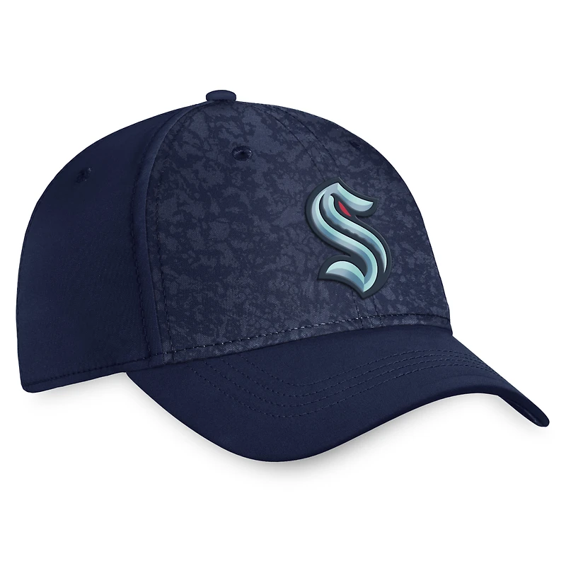 Men's Fanatics Deep Sea Blue Seattle Kraken Authentic Pro Flex Hat