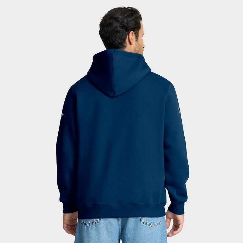 Men's Fanatics Deep Sea Blue Seattle Kraken Authentic Pro Primary Hoodie