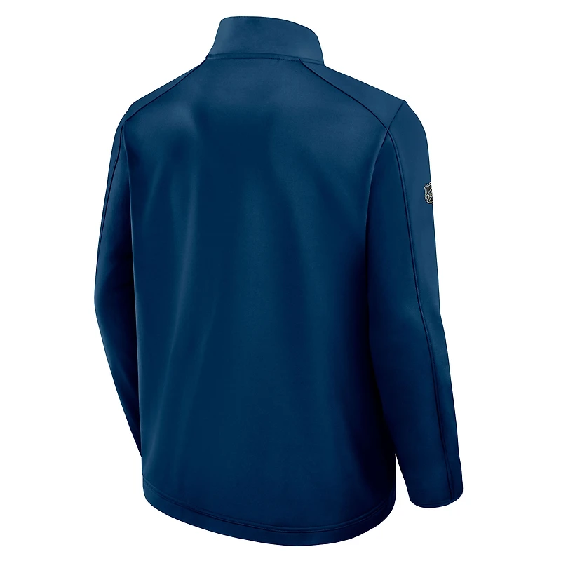 Men's Fanatics Deep Sea Blue Seattle Kraken Authentic Pro Rink Full-Zip Jacket