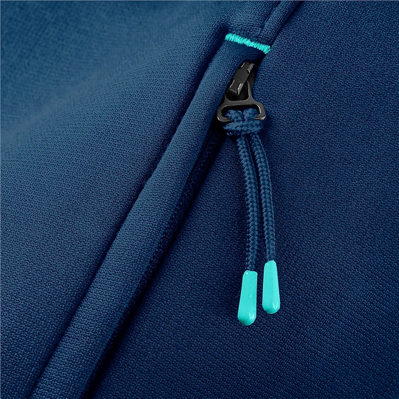 Men's Fanatics Deep Sea Blue Seattle Kraken Authentic Pro Rink Full-Zip Jacket