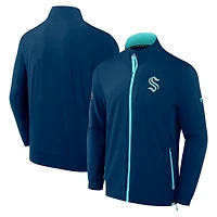 Veste entièrement zippée Seattle Kraken Authentic Pro Rink Fanatics Deep Sea pour hommes