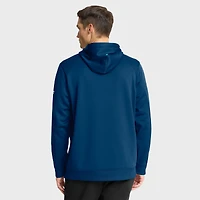 Sweat à capuche authentique Pro Rink Seattle Kraken bleu marine pour homme Fanatics