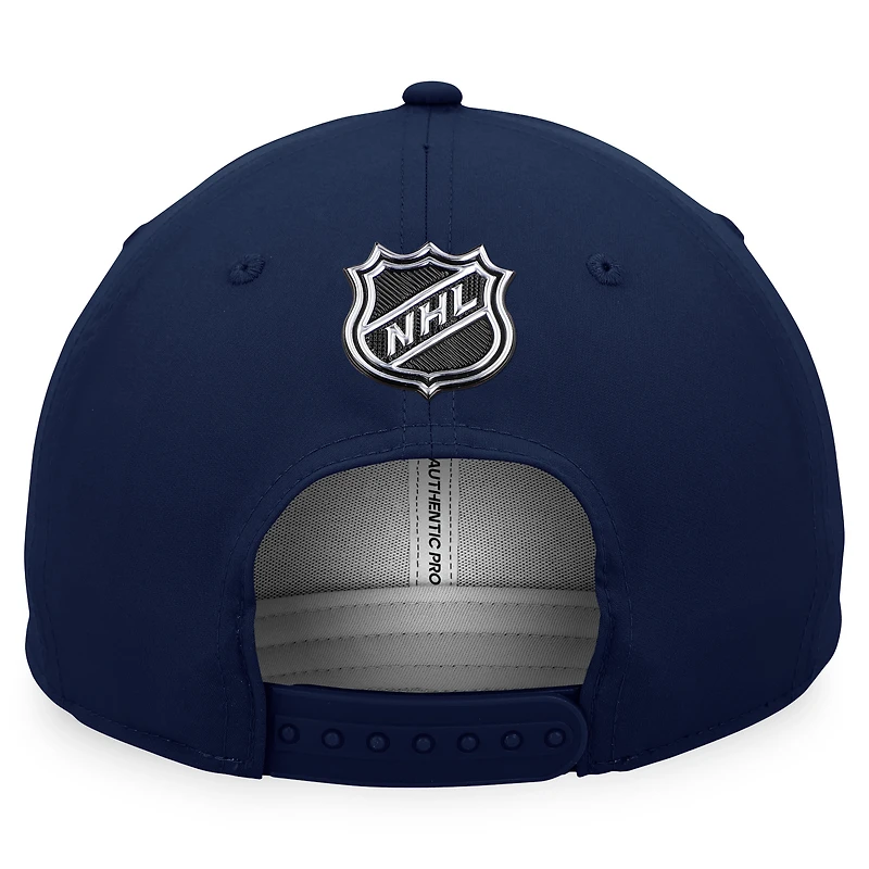Men's Fanatics Deep Sea Blue Seattle Kraken Authentic Pro Road Snapback Hat