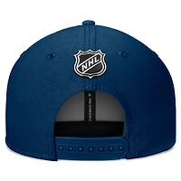 Men's Fanatics Deep Sea Blue Seattle Kraken Authentic Pro Training Camp Snapback Hat