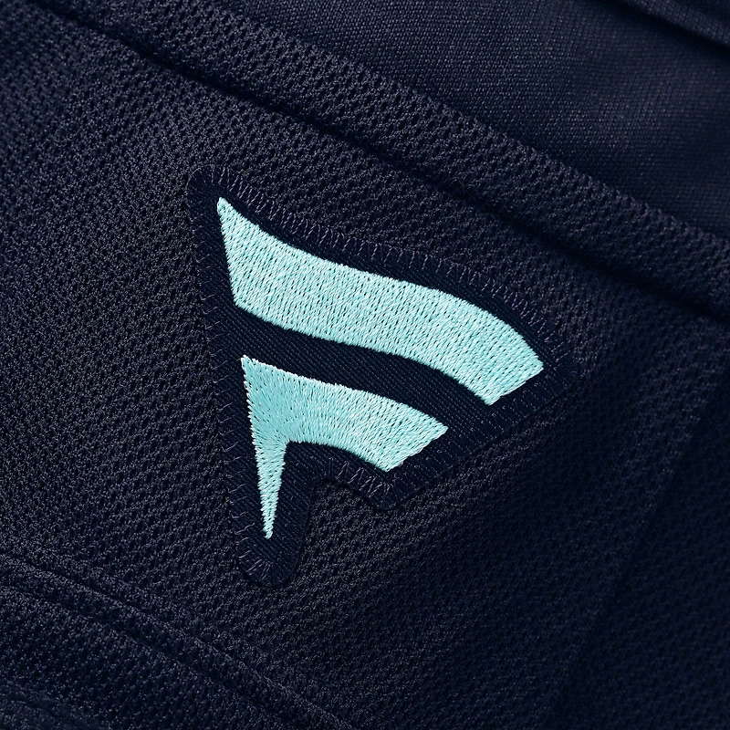 Men's Fanatics Deep Sea Blue Seattle Kraken Home Premium Custom Jersey