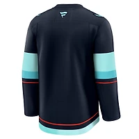 Maillot domicile Premium bleu marine pour homme Fanatics Seattle Kraken