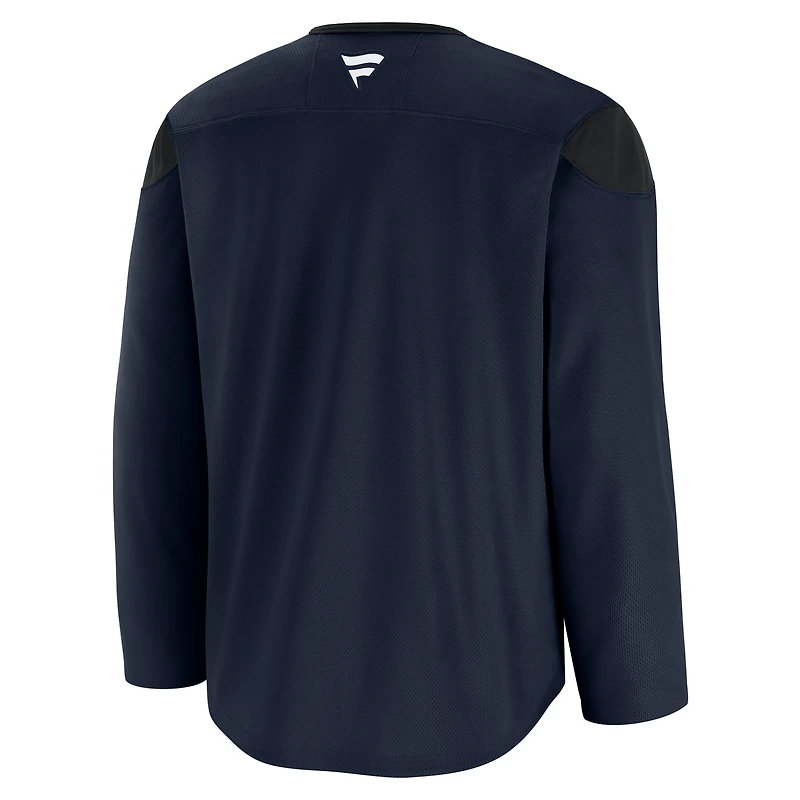 Men's Fanatics Deep Sea Blue Seattle Kraken Team Practice Jersey