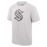 T-shirt gris pour homme fabriqué au Canada par Seattle Kraken de Fanatics