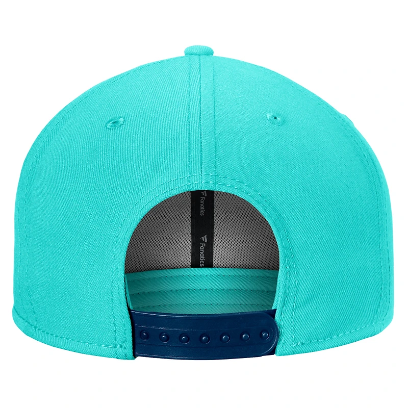 Casquette réglable bleu clair Seattle Kraken Fundamental Fanatics pour hommes