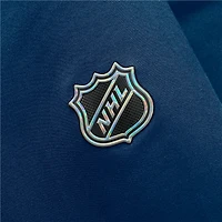 T-shirt à manches longues Fanatics Navy Seattle Kraken Authentic Pro Rink Tech pour homme