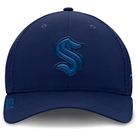Men's Fanatics Navy Seattle Kraken Authentic Pro Road Flex Hat