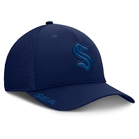 Men's Fanatics Navy Seattle Kraken Authentic Pro Road Flex Hat