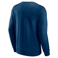 Sweat-shirt à enfiler Fanatics Navy Seattle Kraken Classic Arch pour hommes