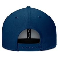 Men's Fanatics Navy Seattle Kraken Fundamental Gino Stack Snapback Hat