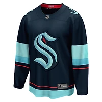 Men's Fanatics Navy Seattle Kraken Home  Breakaway Jersey