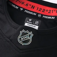 Men's Fanatics Philipp Grubauer Black Seattle Kraken Alternate Premium Player Jersey