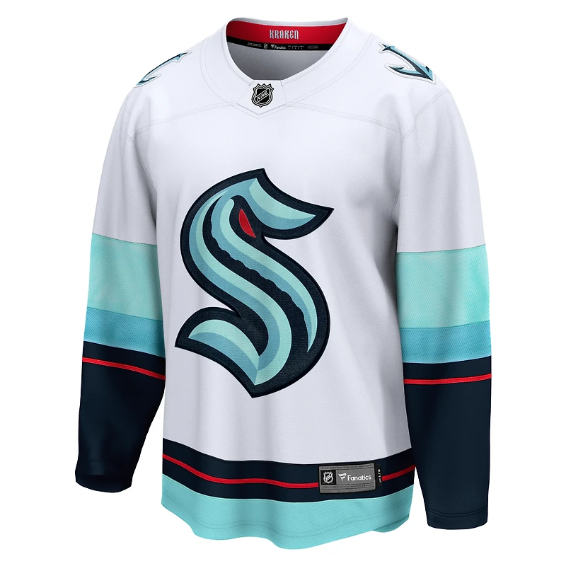 Fanatics pour hommes blanc Seattle Kraken Away - Maillot Premier Breakaway