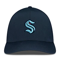 Casquette noire Seattle Kraken Zeta Insignia Core Flex pour homme de Levelwear