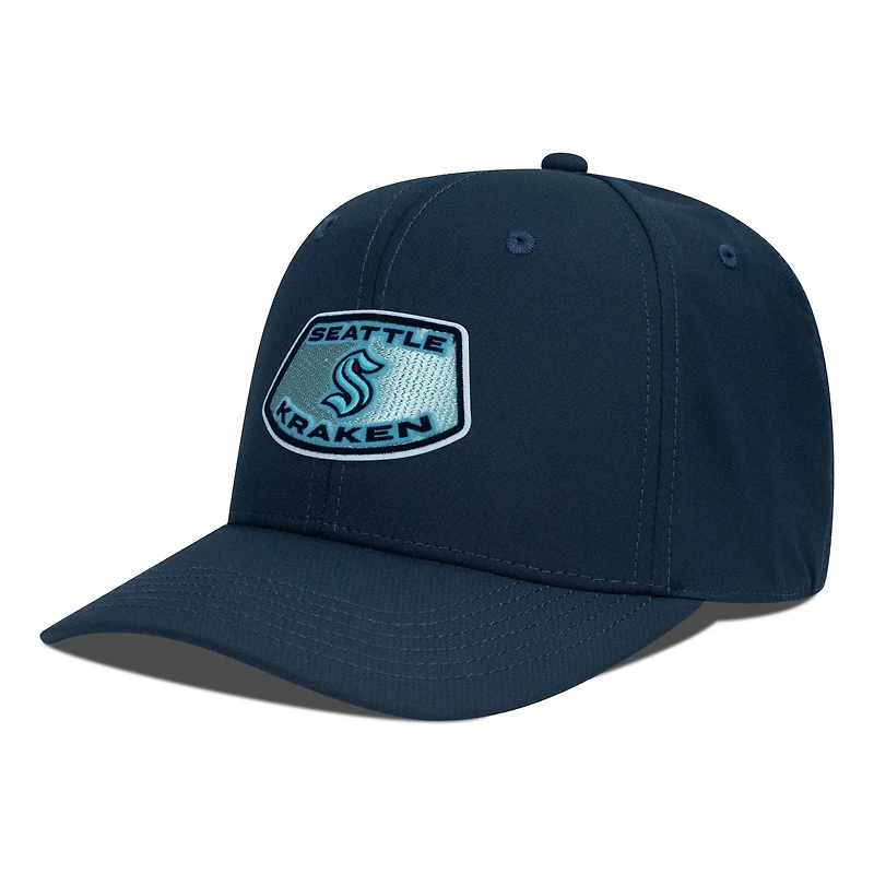 Men's Levelwear Deep Sea Blue Seattle Kraken Rise Skylight Flex Hat