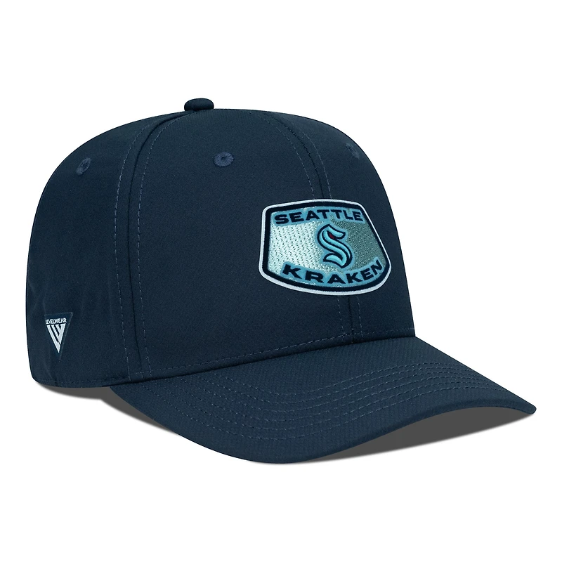 Men's Levelwear Deep Sea Blue Seattle Kraken Rise Skylight Flex Hat