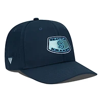 Men's Levelwear Deep Sea Blue Seattle Kraken Rise Skylight Flex Hat