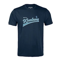 Men's Levelwear Navy Seattle Kraken Richmond Retro Team 2.0 T-Shirt