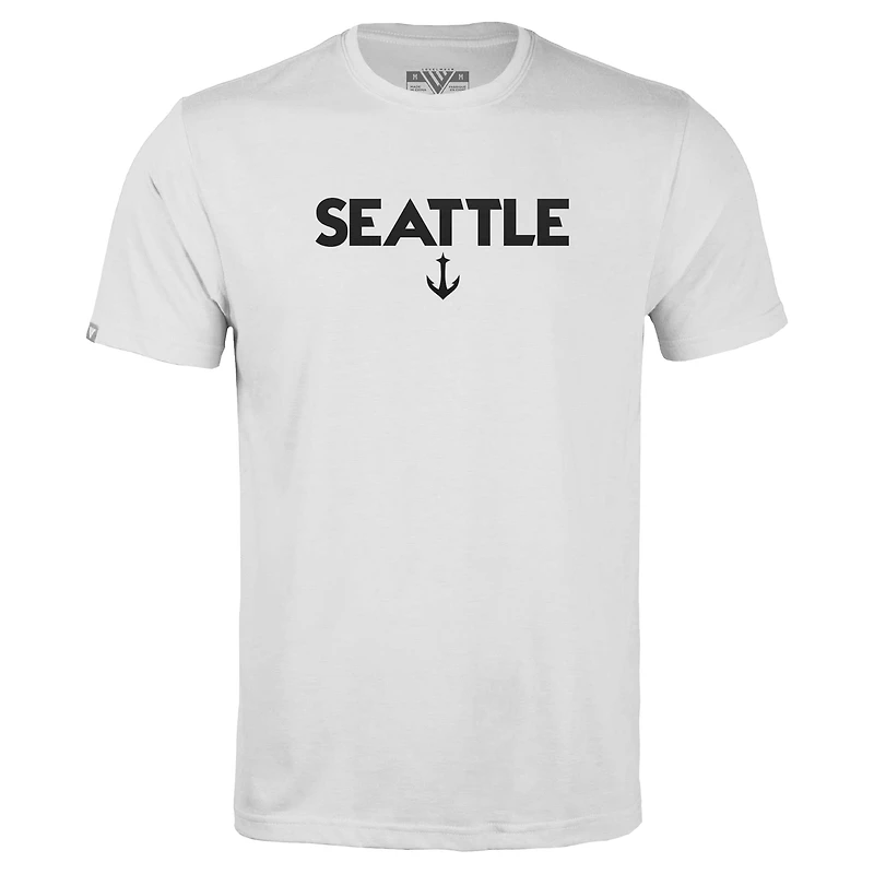 Men's Levelwear  White Seattle Kraken Richmond City Capsule T-Shirt