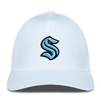 Men's Levelwear White Seattle Kraken Zeta Insignia Core Flex Hat