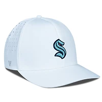 Men's Levelwear White Seattle Kraken Zeta Insignia Core Flex Hat