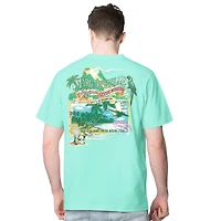 T-shirt bleu clair Seattle Kraken Time Flies pour homme Margaritaville