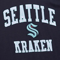 T-shirt flammé légendaire Seattle Kraken bleu profond Mitchell & Ness pour hommes