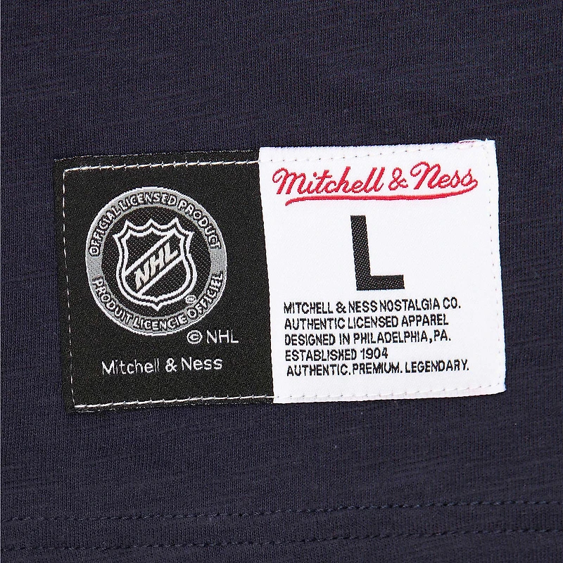 T-shirt flammé légendaire Seattle Kraken bleu profond Mitchell & Ness pour hommes