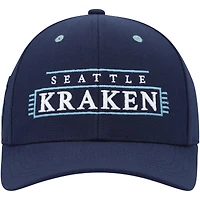 Men's Mitchell & Ness Deep Sea Blue Seattle Kraken LOFI Pro Snapback Hat