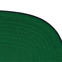 Casquette Snapback Seattle Kraken Retro Script Colorblock Deep Sea Blue Mitchell & Ness pour hommes